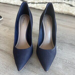 Blue Pointed Toe Pumps Classic Stilettos by Aldo
